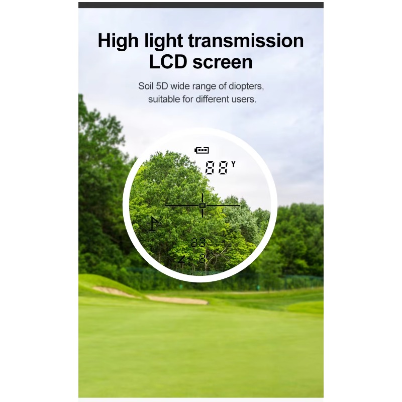 Rangefinder Laser Golf - TULX PinSeeker Slope Scope Afstandsmeter Digitale