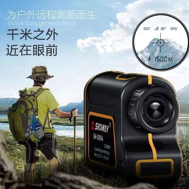Rangefinder Laser Golf - Premium Stabiele SNDWAY Afstandsmeter Telescoop 600M