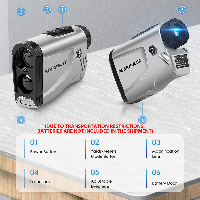 Jachtafstandsmeter 650 yards l - Rangefinder Laser Golf recensie en prijs