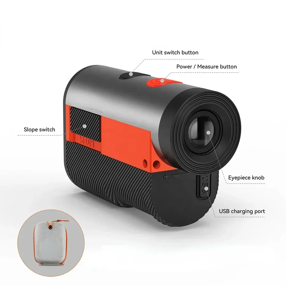 GPF12 Mileseey 600M Handheld M - Rangefinder Laser Golf recensie en prijs