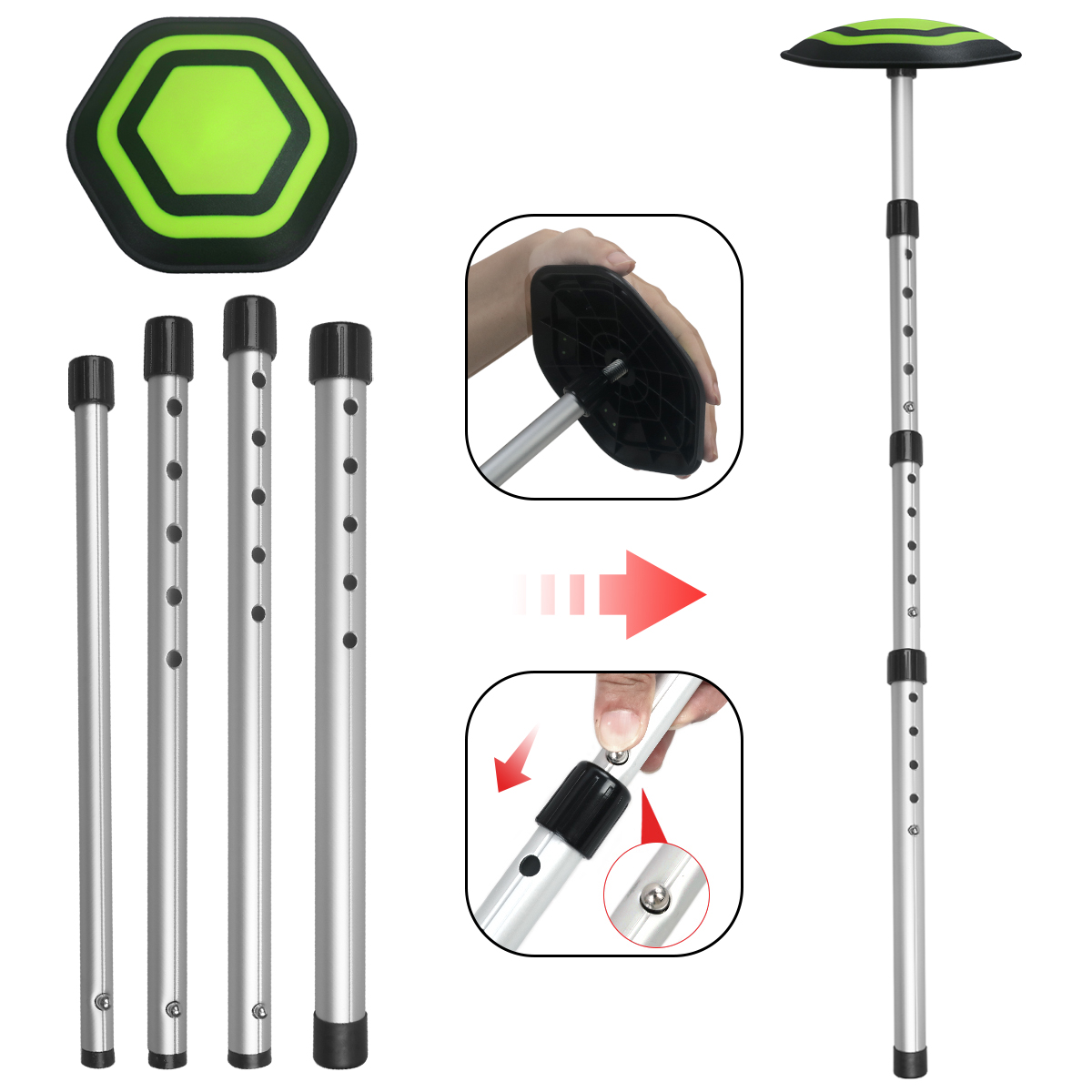 Golf 4-delige tasstandaard alu - Golf Scorecard Holder recensie en prijs