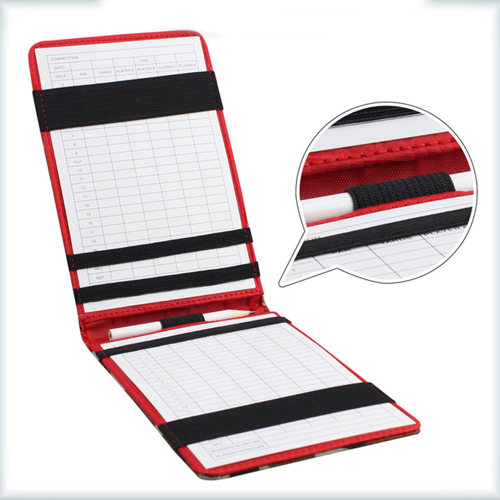 PU-leer golf scorekaarthouder  - Golf Scorecard Holder recensie en prijs